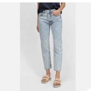 Maya high rise ankle slim, worn once, size 25